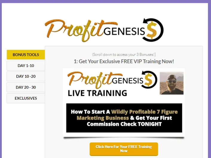 Super Affiliate System Bonuses 